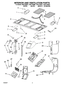 03 - Interior And Ventilation Parts parts for Whirlpool Microwave GH9176XMB1 from AppliancePartsPros.com