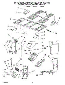 03 - Interior And Ventilation Parts parts for Whirlpool Microwave GH9177XLT2 from AppliancePartsPros.com