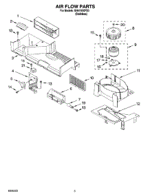 04 - Air Flow Parts parts for Whirlpool Microwave GH4155XPS0 from AppliancePartsPros.com