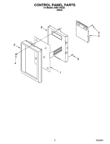 02 - Control Panel Parts parts for Whirlpool Microwave GH9115XEB2 from AppliancePartsPros.com