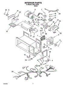 06 - Interior Parts parts for Whirlpool Microwave GH9115XEB2 from AppliancePartsPros.com