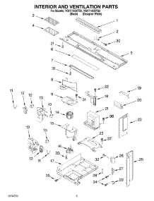 03 - Interior And Ventilation Parts parts for Whirlpool Microwave YGH7145XFB2 from AppliancePartsPros.com