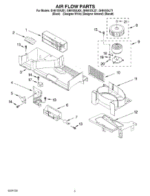 04 - Air Flow Parts parts for Whirlpool Microwave GH8155XJZ1 from AppliancePartsPros.com