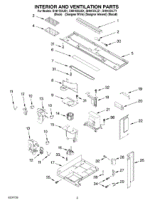 03 - Interior And Ventilation Parts parts for Whirlpool Microwave GH8155XJQ1 from AppliancePartsPros.com