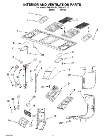 03 - Interior And Ventilation Parts parts for Whirlpool Microwave GH9184XLB1 from AppliancePartsPros.com