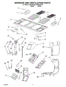 03 - Interior And Ventilation Parts parts for Whirlpool Microwave GH9184XLQ0 from AppliancePartsPros.com