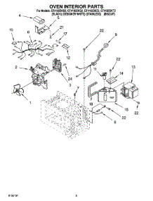 05 - Oven Interior Parts parts for Whirlpool Microwave GT4185SKB2 from AppliancePartsPros.com
