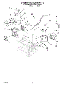 05 - Oven Interior Parts parts for Whirlpool Microwave MT1120SLQ0 from AppliancePartsPros.com