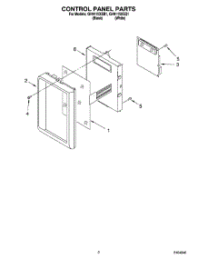 02 - Control Panel Parts parts for Whirlpool Microwave GH9115XEB1 from AppliancePartsPros.com