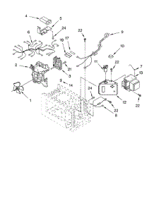 Oven Interior parts for Whirlpool Microwave MT4110XKB0 from AppliancePartsPros.com
