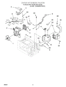 05 - Oven Interior parts for Whirlpool Microwave MT2115SJQ0 from AppliancePartsPros.com