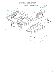 06 - Other parts for Whirlpool Microwave MT2210SJB0 from AppliancePartsPros.com