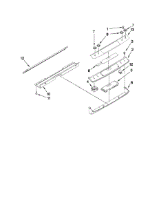 Control Panel parts for Whirlpool Range GY399LXUB04 from AppliancePartsPros.com