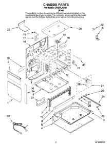 02 - Chassis Parts parts for Whirlpool Range GW397LXUQ6 from AppliancePartsPros.com