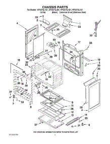 04 - Chassis Parts parts for Whirlpool Range WFG374LVB1 from AppliancePartsPros.com