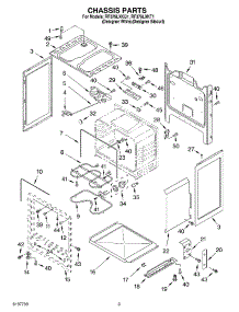 03 - Chassis Parts parts for Whirlpool Range RF379LXKQ1 from AppliancePartsPros.com