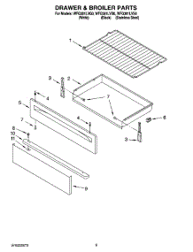 06 - Drawer & Broiler Parts, Optional Parts parts for Whirlpool Range WFG381LVQ0 from AppliancePartsPros.com