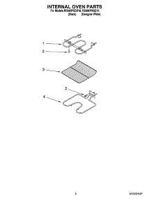 06 - Internal Oven Parts, Optional Parts parts for Whirlpool Range RS696PXGQ16 from AppliancePartsPros.com