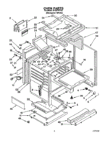 05 - Oven parts for Whirlpool Range SF387PEYQ2 from AppliancePartsPros.com