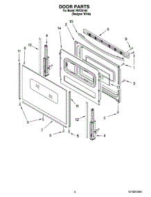 05 - Door Parts, Optional Parts parts for Whirlpool Range RVE30100 from AppliancePartsPros.com
