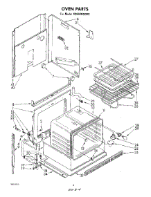 03 - Oven parts for Whirlpool Range RS6300XKW0 from AppliancePartsPros.com
