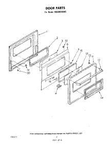 04 - Door , Literature And Optional parts for Whirlpool Range RS6300XKW0 from AppliancePartsPros.com