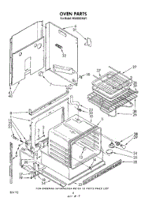 03 - Oven parts for Whirlpool Range RS6300XKW1 from AppliancePartsPros.com