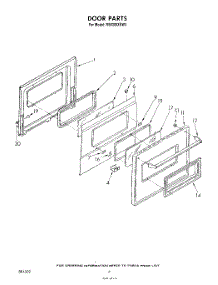 04 - Oven Door , Literature And Optional parts for Whirlpool Range RS6300XKW3 from AppliancePartsPros.com