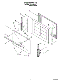 05 - Door Parts, Optional Parts parts for Whirlpool Range RF110AXSQ3 from AppliancePartsPros.com
