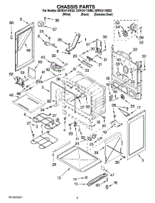 03 - Chassis Parts parts for Whirlpool Range GERC4110SS2 from AppliancePartsPros.com