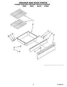 05 - Drawer And Rack Parts, Optional Parts (Not Included) parts for Whirlpool Range GY397LXUB0 from AppliancePartsPros.com