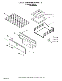05 - Oven & Broiler Parts parts for Whirlpool Range SF110AXSQ2 from AppliancePartsPros.com