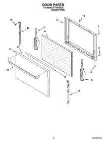 06 - Door Parts, Optional Parts parts for Whirlpool Range SF110AXSQ2 from AppliancePartsPros.com
