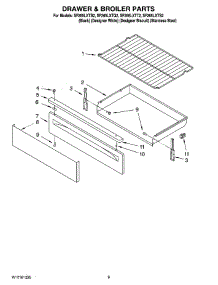 06 - Drawer & Broiler Parts, Optional Parts (Not Included) parts for Whirlpool Range SF265LXTS2 from AppliancePartsPros.com