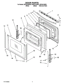 05 - Door Parts, Optional Parts parts for Whirlpool Range GERC4120SS2 from AppliancePartsPros.com