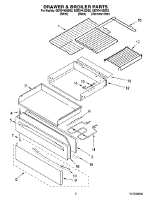 02 - Drawer & Broiler Parts parts for Whirlpool Range GERC4120SQ2 from AppliancePartsPros.com