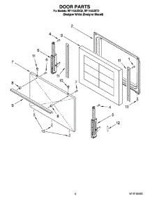 05 - Door Parts, Optional Parts parts for Whirlpool Range RF110AXST2 from AppliancePartsPros.com