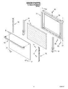 06 - Door, Optional parts for Whirlpool Range SF302BSKW0 from AppliancePartsPros.com