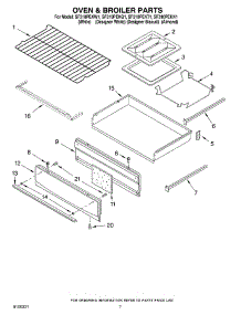 05 - Oven & Broiler Parts parts for Whirlpool Range SF310PEKN1 from AppliancePartsPros.com