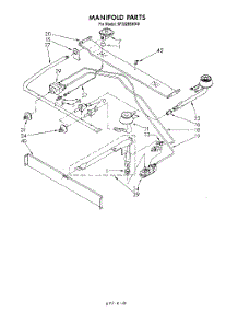04 - Manifold parts for Whirlpool Range SF302BSKN0 from AppliancePartsPros.com