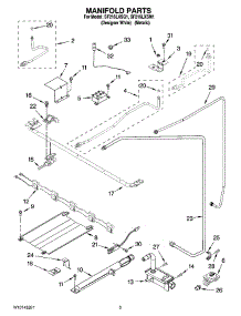 03 - Manifold Parts parts for Whirlpool Range SF216LXSQ1 from AppliancePartsPros.com