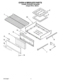 05 - Oven & Broiler Parts parts for Whirlpool Range SF216LXSQ1 from AppliancePartsPros.com