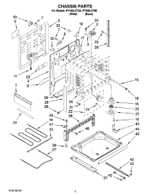 03 - Chassis Parts parts for Whirlpool Range RY160LXTB0 from AppliancePartsPros.com