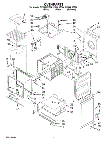 03 - Oven Parts parts for Whirlpool Range GY398LXPQ04 from AppliancePartsPros.com