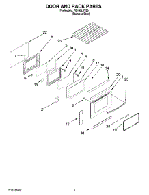 04 - Door And Rack Parts, Optional Parts (Not Included) parts for Whirlpool Range RS160LXTS0 from AppliancePartsPros.com