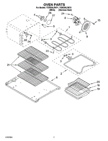 04 - Oven Parts parts for Whirlpool Range YGR556LRKP1 from AppliancePartsPros.com