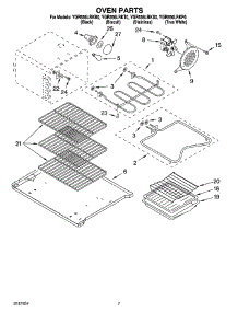 04 - Oven Parts parts for Whirlpool Range YGR556LRKT0 from AppliancePartsPros.com