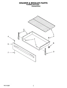 04 - Drawer & Broiler Parts parts for Whirlpool Range RF272LXTD2 from AppliancePartsPros.com