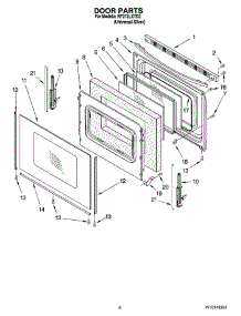 05 - Door Parts, Optional Parts (Not Included) parts for Whirlpool Range RF272LXTD2 from AppliancePartsPros.com