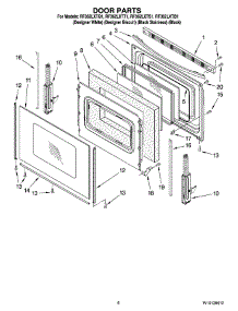 05 - Door Parts, Optional Parts (Not Included) parts for Whirlpool Range RF362LXTB1 from AppliancePartsPros.com